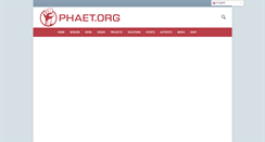 Desktop Screenshot of phaet.org