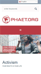 Mobile Screenshot of phaet.org