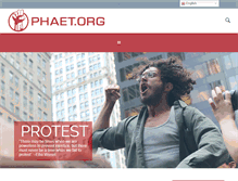 Tablet Screenshot of phaet.org
